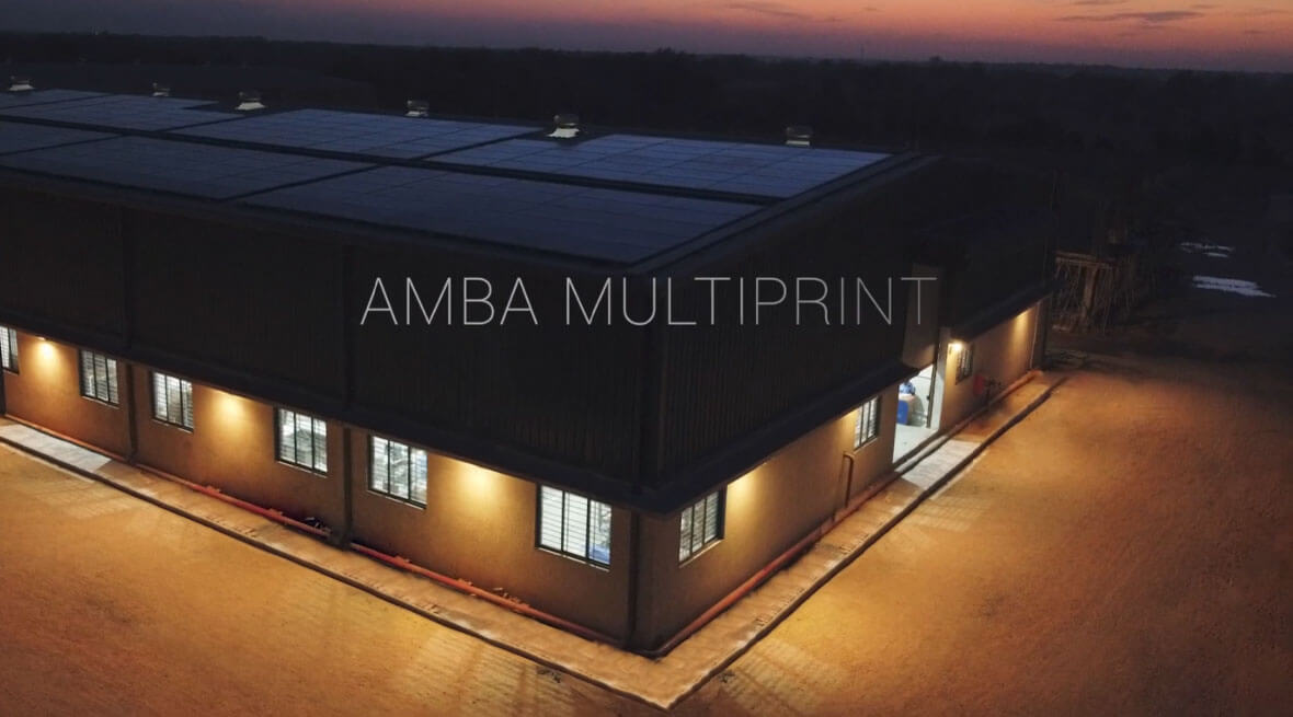 AMBA offset printing and packaging company Production unit